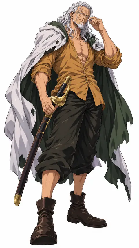 Silver Reilegh from One Piece — anime artwork on AniPins