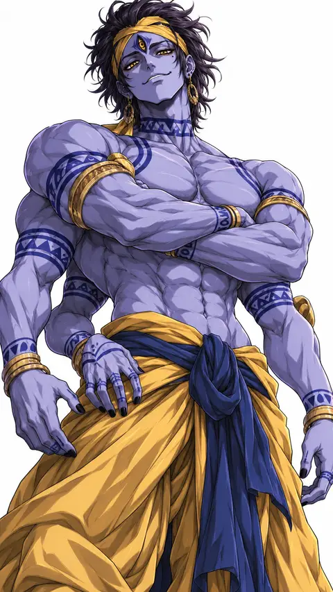 Shiva from Record of Ragnarok — anime artwork on AniPins