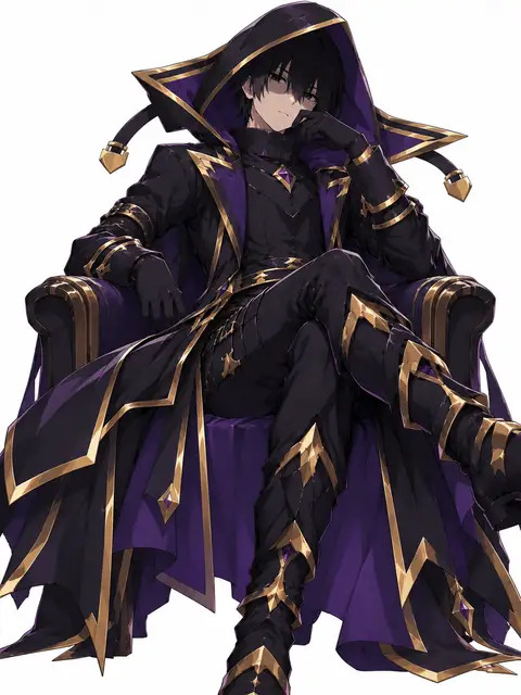 Cid Kagenou (Shadow) from The Eminence in Shadow — anime artwork on AniPins