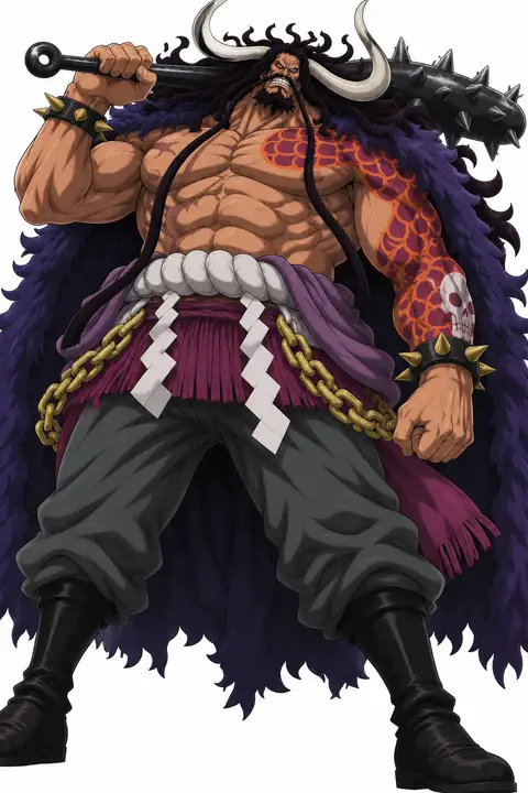 Kaido from One Piece — anime artwork on AniPins