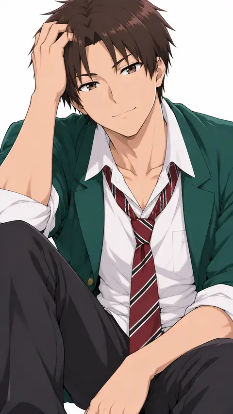 Junichiro from Tomo Chan is a girl — anime artwork on AniPins