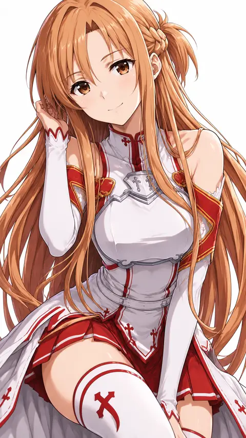 Asuna Yuuki from Sword Art online — anime artwork on AniPins
