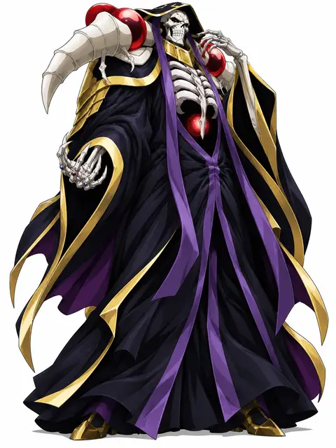 Ainz Ooal Gown from Overlord — anime artwork on AniPins