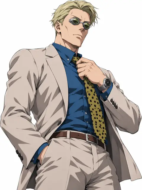 Kento Nanami from Jujutsu Kaisen — anime artwork on AniPins