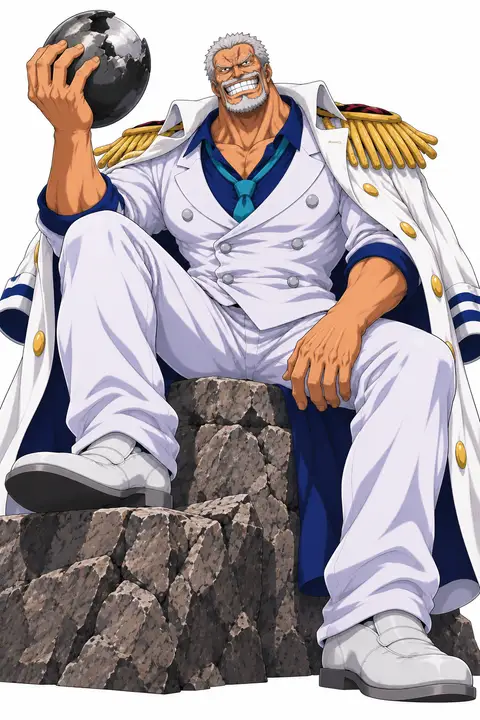 Garp from One Piece — anime artwork on AniPins