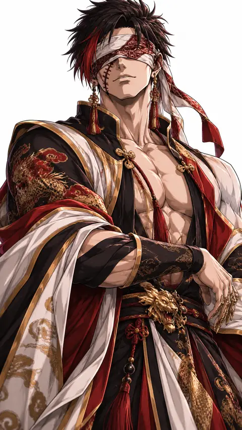 Qin Shi Huang from Record of Ragnarok — anime artwork on AniPins