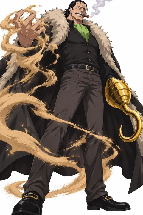 Crocodile from One Piece — anime artwork on AniPins